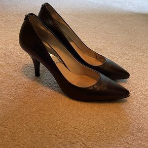 MICHAEL Michael Kors Black Leather Heels